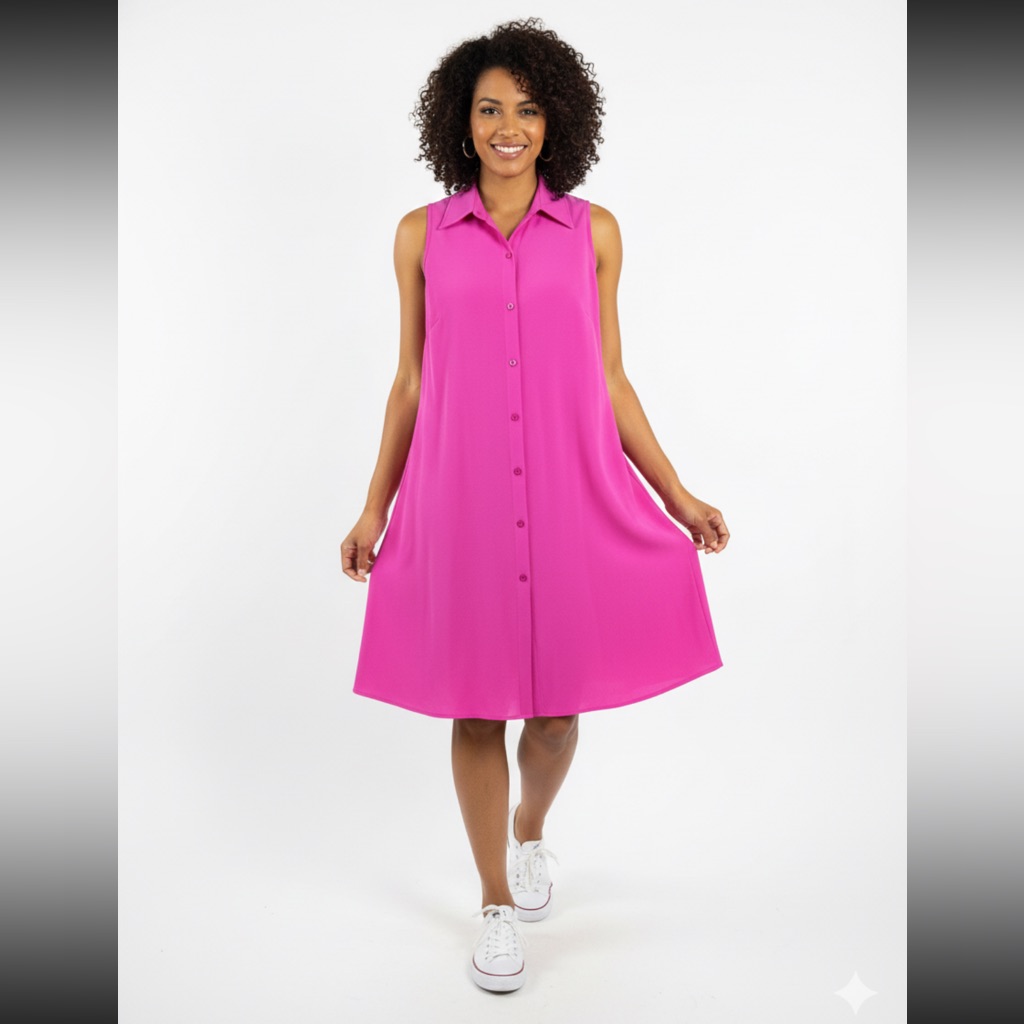 Lauren Ralph Lauren Pink Midi Dress Women’s Size 14